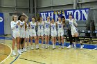 WBBall Senior Day  Wheaton College women's basketball Senior Day. - Photo By: KEITH NORDSTROM : Wheaton, basketball, Senior Day